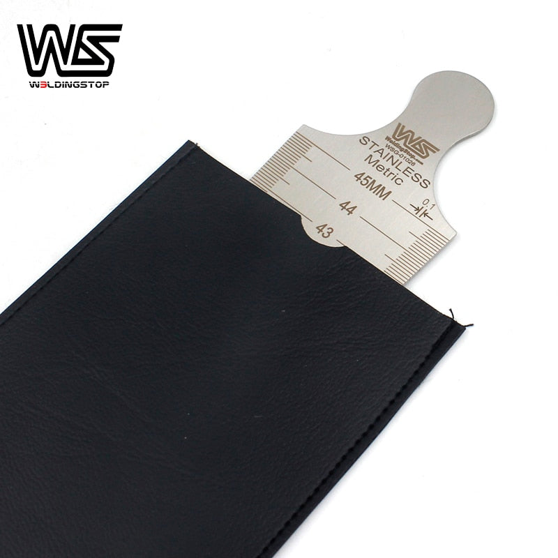 Welding Taper Gauge 30-45mm(1-3/16‘’- 1-3/4‘’) gap slot width hole size metric&amp;inch gage measuring tool - KiwisLove