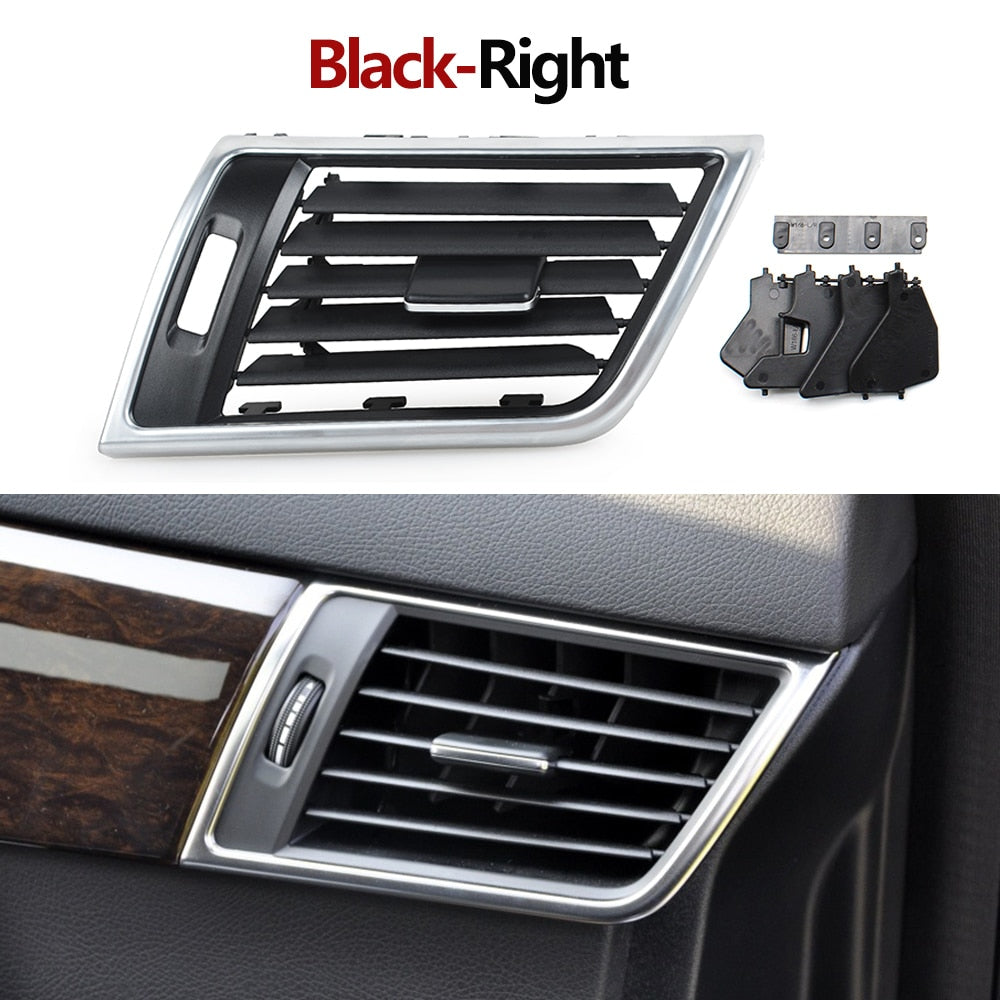 Front Left Right Air Conditioner Chromed AC Vent Grille Outlet Cover Replacement For Mercedes Benz W166 W292 ML GL GLE GLS Class - KiwisLove