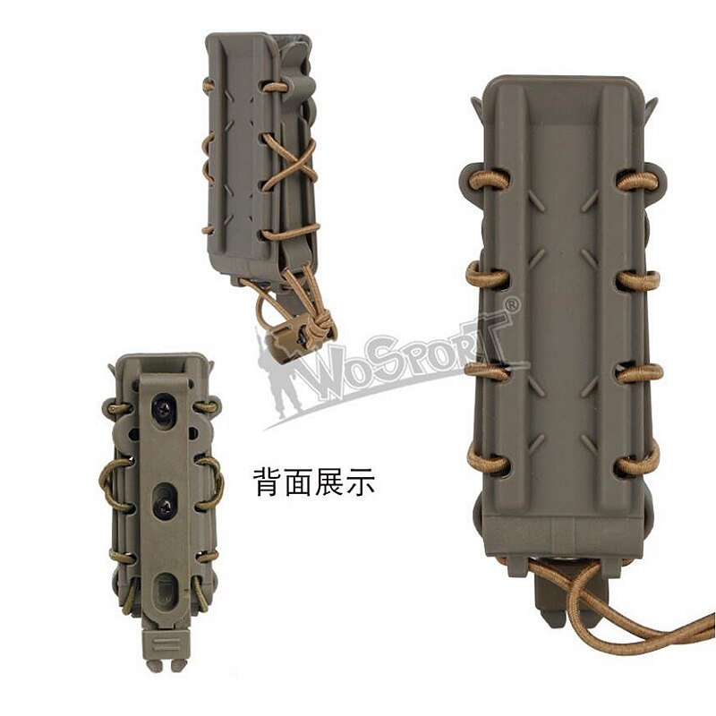 New Tactical 9mm Magazine Pouch Holster Molle Belt Fast Attach Carrier Nylon Airsoft 45ACP Pistol Mag Pouch - KiwisLove