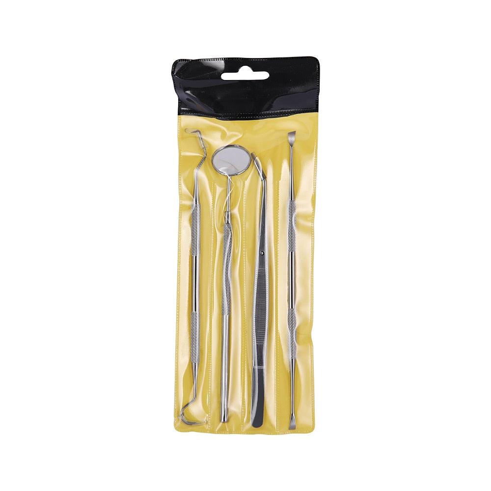 Azdent Dental Mouth Mirror Stainless Steel Instrument  Pick Dentist Prepare Tool - KiwisLove