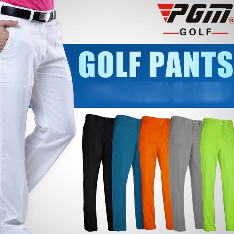 PGM Authentic Golf Pants Men Waterproof Trousers Soft Breathable Golf Clothing Summer Sizes Xxs-xxxl KUZ005 - KiwisLove