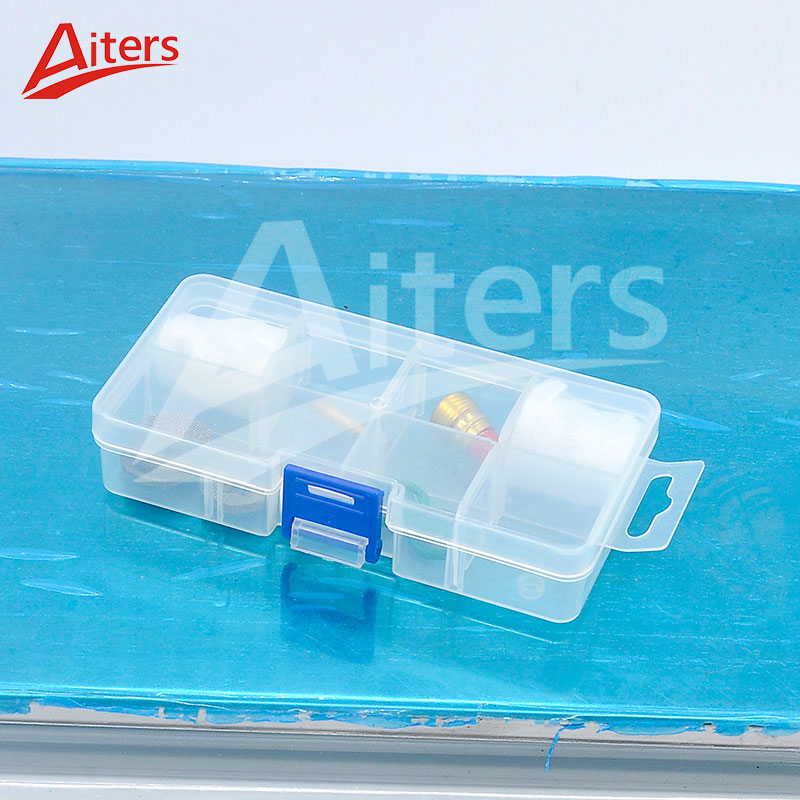 12PCS/Set TIG Welding #12 Pyrex Glass Cups Kit Torch for WP9 20 25 Stubby Collets Body and Stainless Mesh - KiwisLove