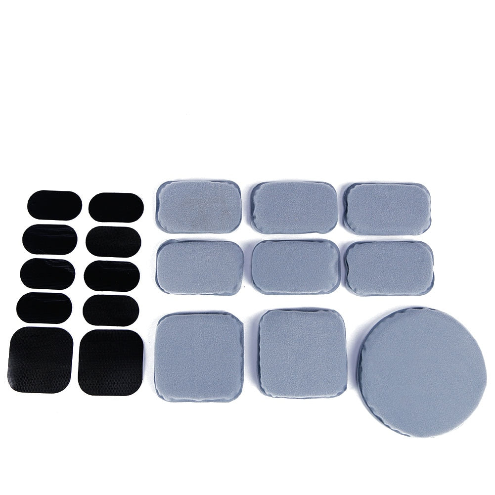 Combat Paintball Airsoft Helmet Pads Universal Foam Soft Cushion Protective 19Pcs/set - KiwisLove
