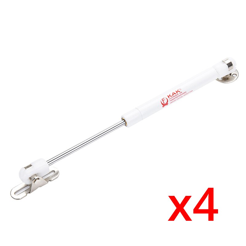 KAK 4PCS 100N 10kg Copper Force Door Lift Support Gas Hydraulic Spring Hinge Cabinet Door Kitchen Cupboard Hinges for Furniture - KiwisLove
