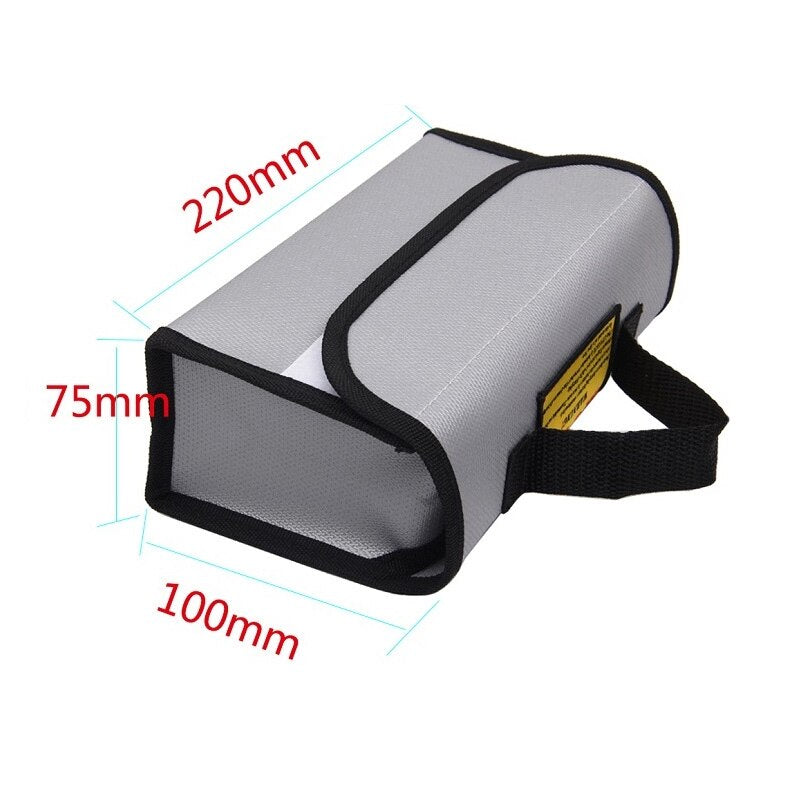 Fireproof Waterproof Lipo Battery Explosion Proof Safety Bag Fire Resistant for Lipo Battery FPV Racing Drone RC Model - KiwisLove