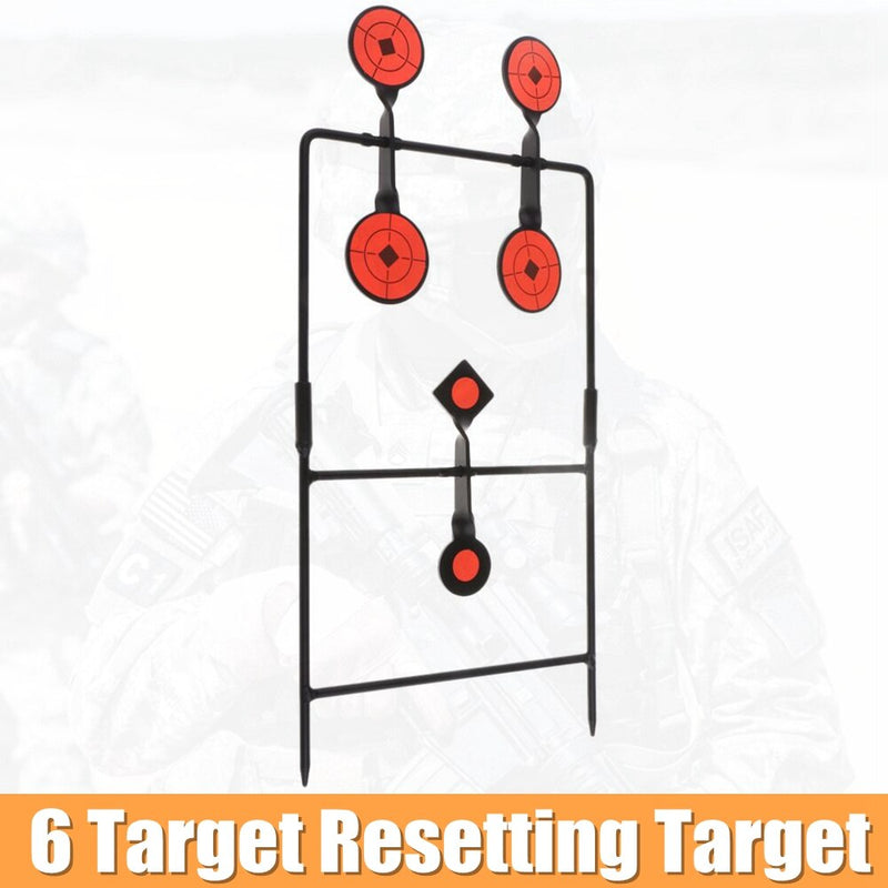 Target for Airgun Lead Pellet Gun Air Rifle Airsoft Paintball Automatic Reset Rotating Shooting Target - KiwisLove