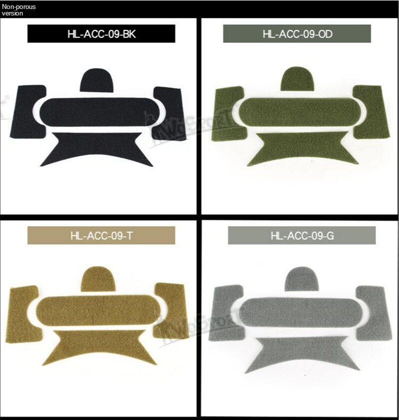 5PCS/Set Tactical ABS Helmet DIY Magic Sticker Outdoor Military Helmet for Climbing Cycling Fast Helmet Cover - KiwisLove