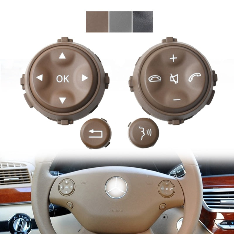 Multi-function Buttons Mercedes Benz S CLASS 221 S280 S300 S350 S400 S600 2006-2009 - KiwisLove