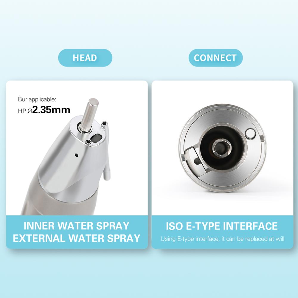 Dental 1:1 Optic Fiber Straight Nose Low Speed Handpiece Inner Water Dental Implant Surgery - KiwisLove