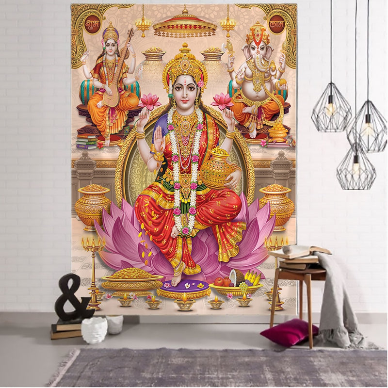 3D Printing Color Elephant Tapestry Wall Hanging Bohemian Hippie Mandala Living Room Art Room Home Decor - KiwisLove