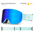 COPOZZ Brand Ski Goggles Men Women double layers big Snowboard Goggles Anti-fog UV400 Skate Skiing Snowboard Goggles - KiwisLove