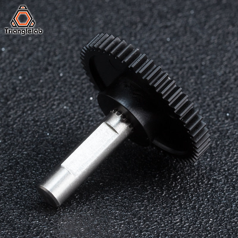 Trianglelab DDB EXTRUDER SHAFT ASSEMBLY GEAR Single and Dualdirect extruders Including setscrew for primary 1.75/5.0 drivgear - KiwisLove