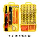 ZONSANTA 115 in 1 Precision Screwdriver Set Magnetic Screw Driver Bit Set Phillips Torx Hex Phone Repair Device Hand Tools Kit - KiwisLove