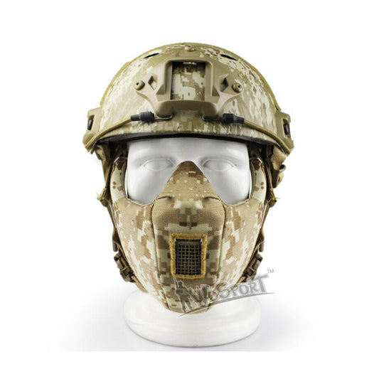 Tactical Mask Half Face Protection Airsoft Half Face Masks Using For Protecting CS Cycling Hunting Sports Mask - KiwisLove
