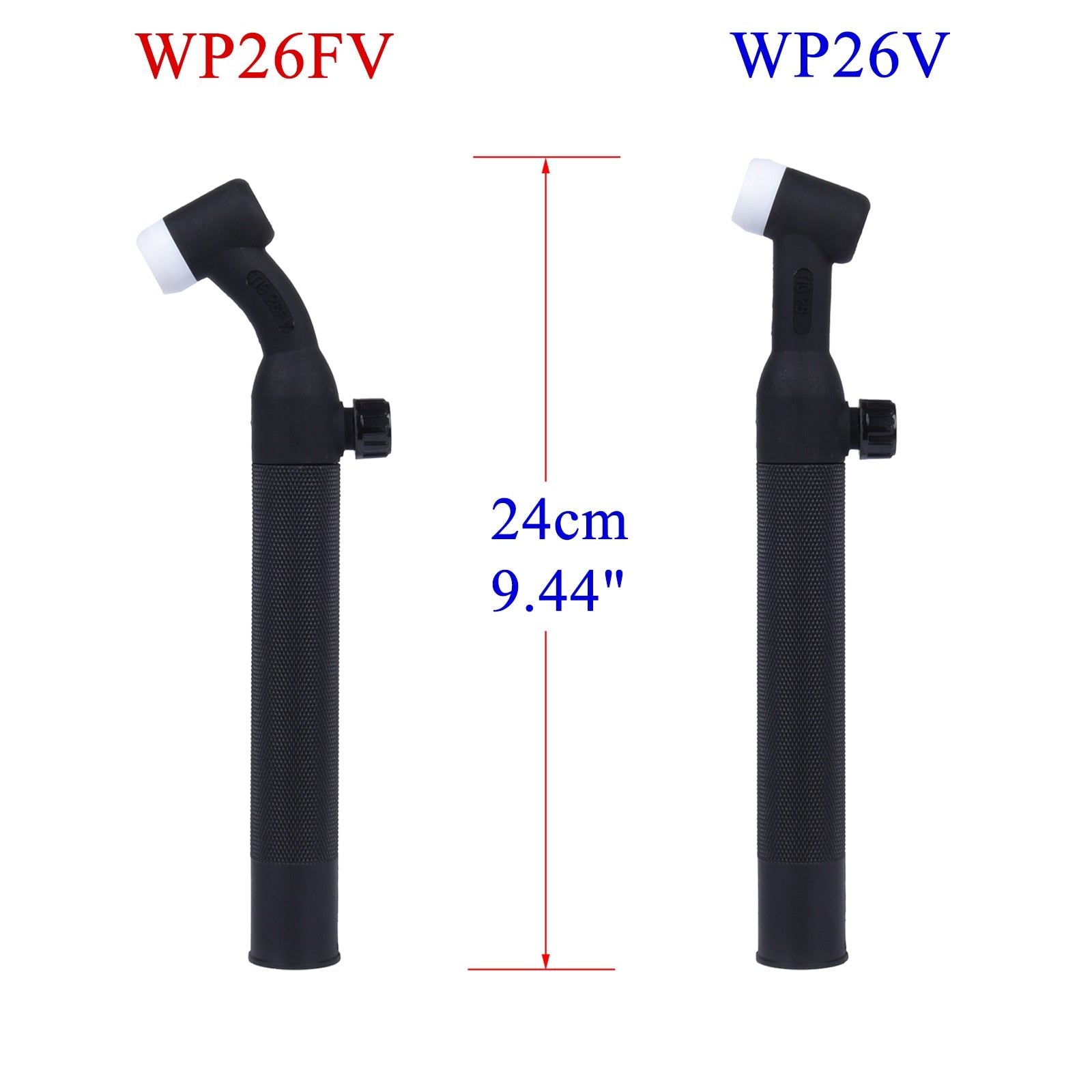 WP26 WP26F WP26V WP26FV WP26P SR26 SR26F SR26V SR26FV TIG Torch Body Air Cooled Head Rotatable 250 AMP - KiwisLove