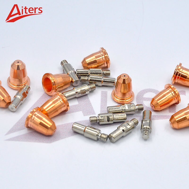 21PCS for S45 Torch with Shield 10PCS Nozzle Tips and 10PCS Electrode Air Plasma CUtting Torch Accessories - KiwisLove