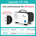 DC 12v Mini Oil-free Diaphragm Vacuum Pump Laboratory Filter Pump Portable Negative Pressure Pump Lab Equipment 110v To 220v - KiwisLove