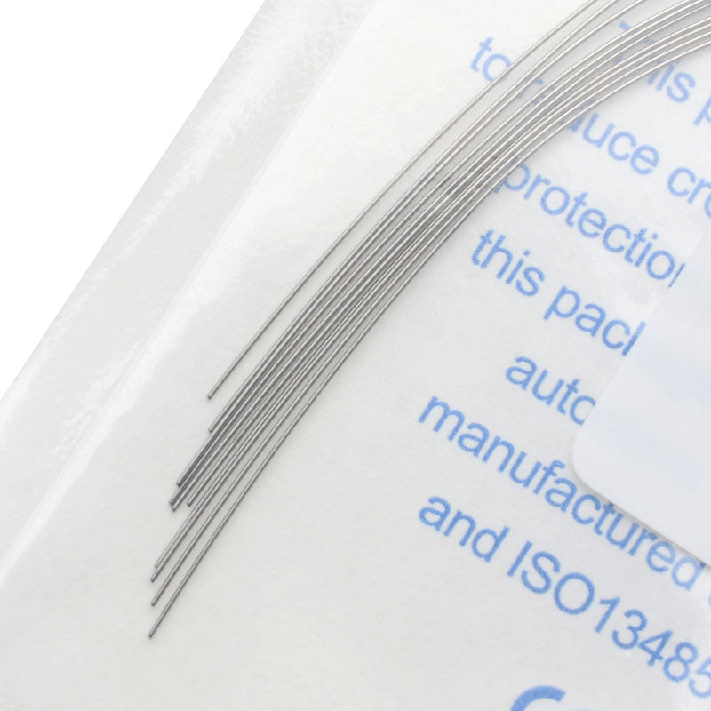AZDENT 10Pcs/Pack Dental Niti Thermal Activated Round Arch Wire Oval Form Orthodontic Archwire Lower/Upper - KiwisLove
