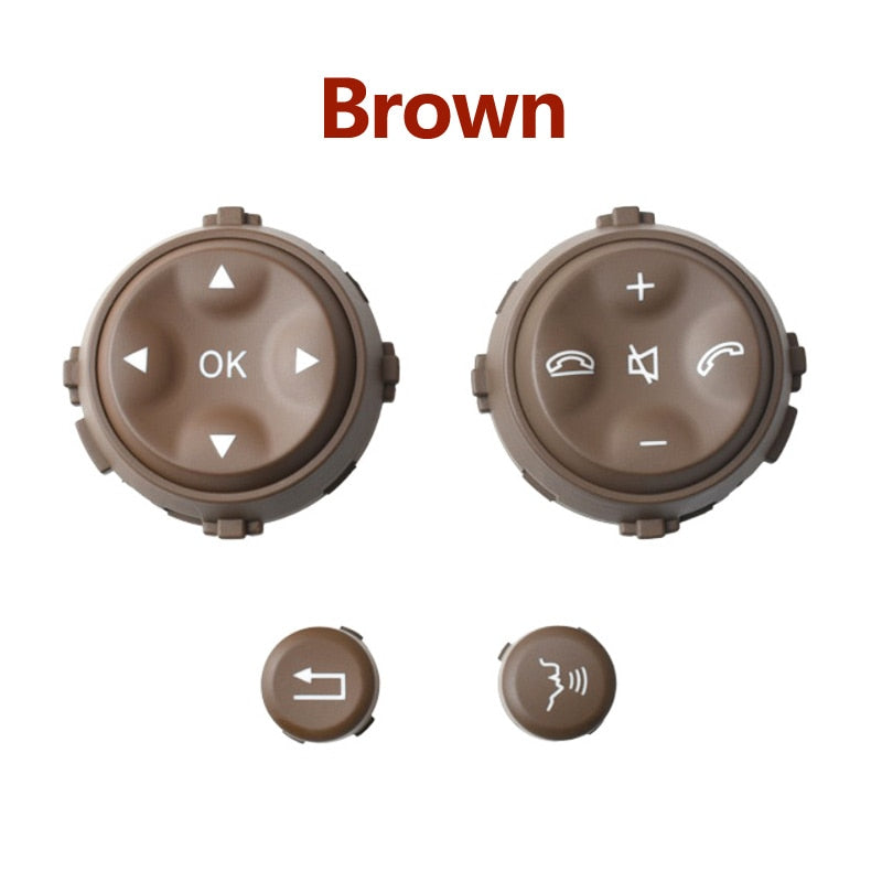 Car  Multi-function Steering Wheel Push Buttons Repair Kit For Mercedes Benz S CLASS W221 S280 S300 S350 S400 S600 2006-2009 - KiwisLove