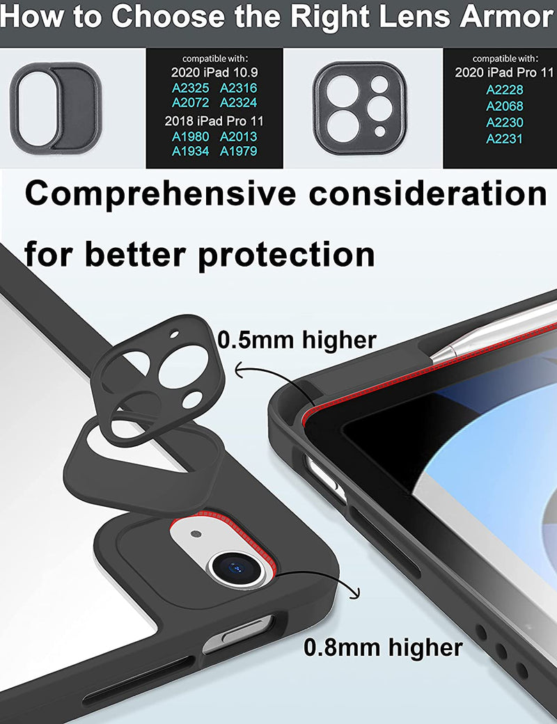 iPad Case Magnetic Detachable Pro 12.9  2020 2021 M1 Pro 11 12 9 Air 4 10.9 - KiwisLove