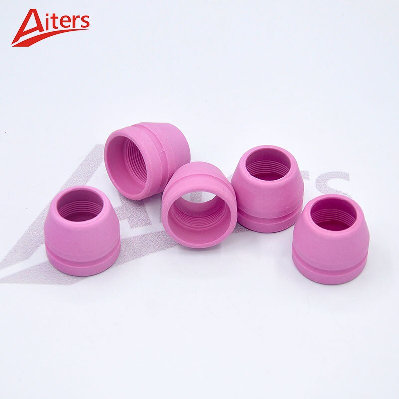 34PCS for AG60 Nozzle SG55 Electrode Air Plasma Cutter Cutting Torch WSD60 Alumina Ceramic Nozzles Shield Cup - KiwisLove