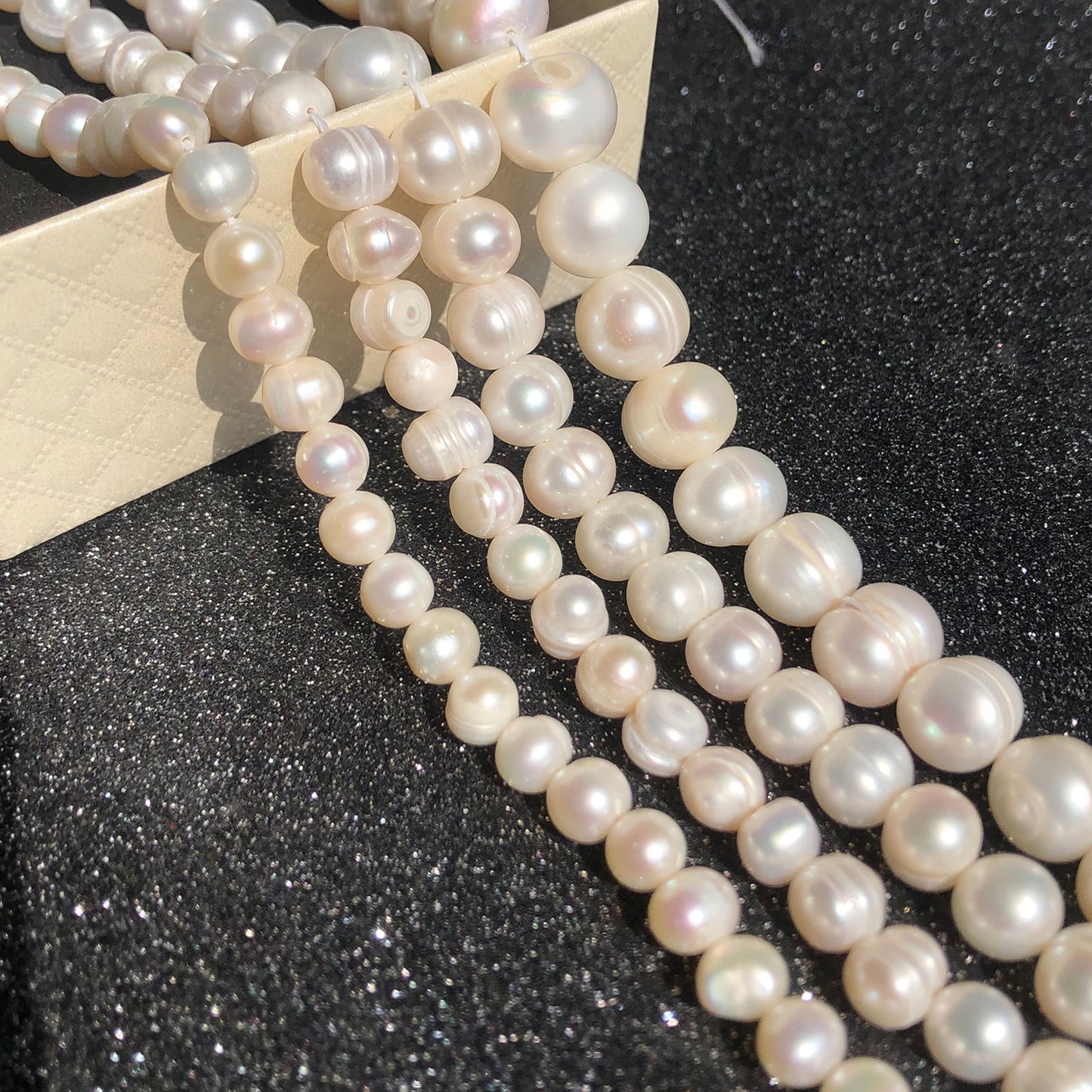 Real Natural Freshwater Pearl Irregular Cultured Small Pearls Punch Beads For Jewelry Making Diy Women&#39;s Necklace Bracelet - KiwisLove