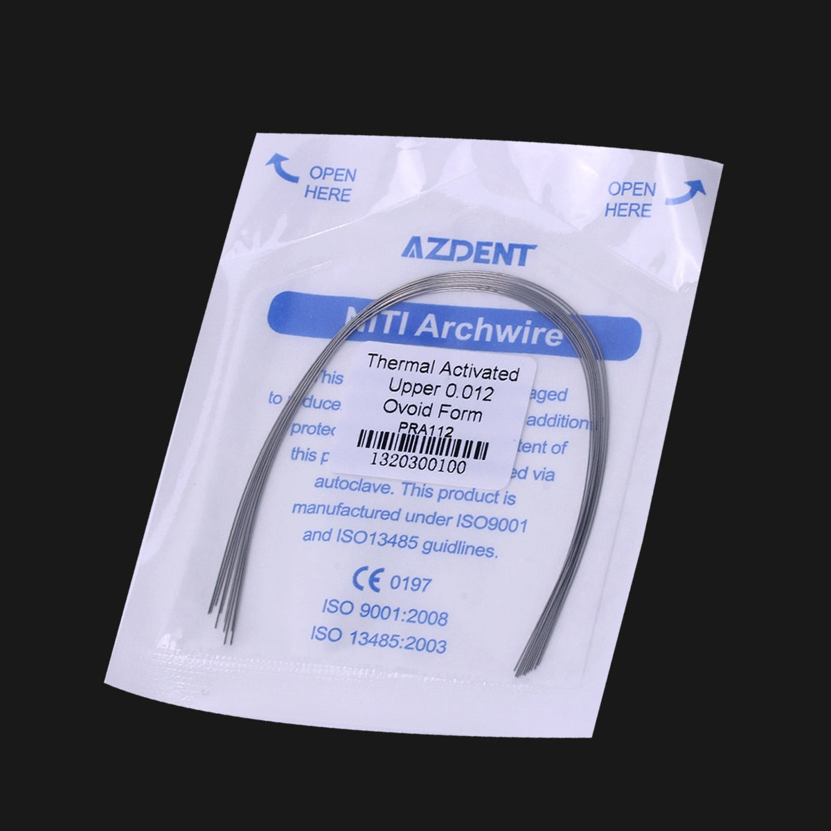 AZDENT 10Pcs/Pack Dental Niti Thermal Activated Round Arch Wire Oval Form Orthodontic Archwire Lower/Upper - KiwisLove