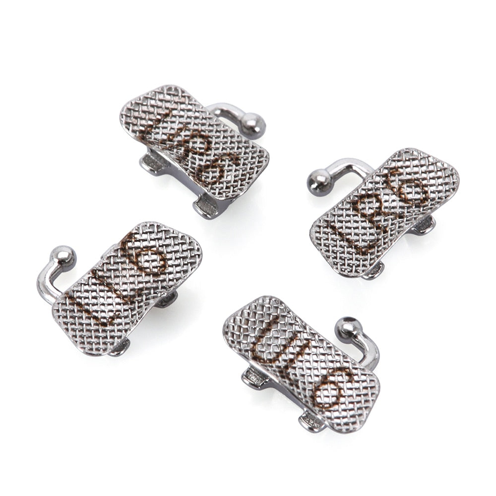 4Pcs/Pack Azdent 1st Molar Bondable Convertible Single MBT / Roth / Edgewise 0.022 Buccal Tube - KiwisLove