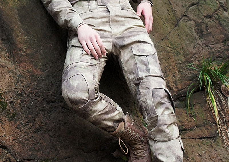 Outdoor Men Casual Pants Tactical Camouflage Pants Hunting Military Trousers Men Cargo Pants - KiwisLove