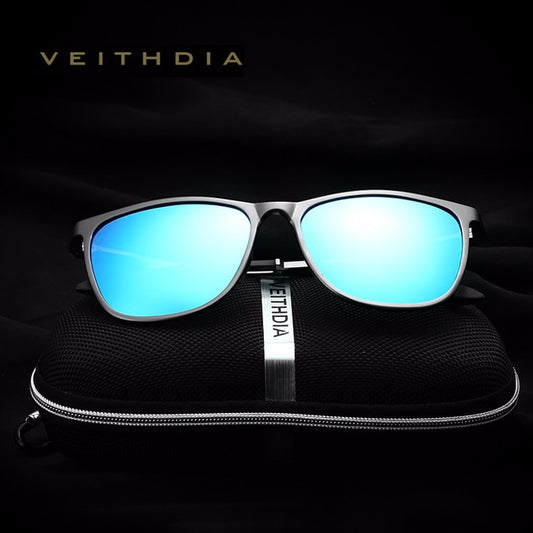 VEITHDIA Original Box Aluminum Magnesium Brand Designer Men's Sunglasses Polarized Lens Vintage Sun Glasses For Men gafas VT6623 - KiwisLove
