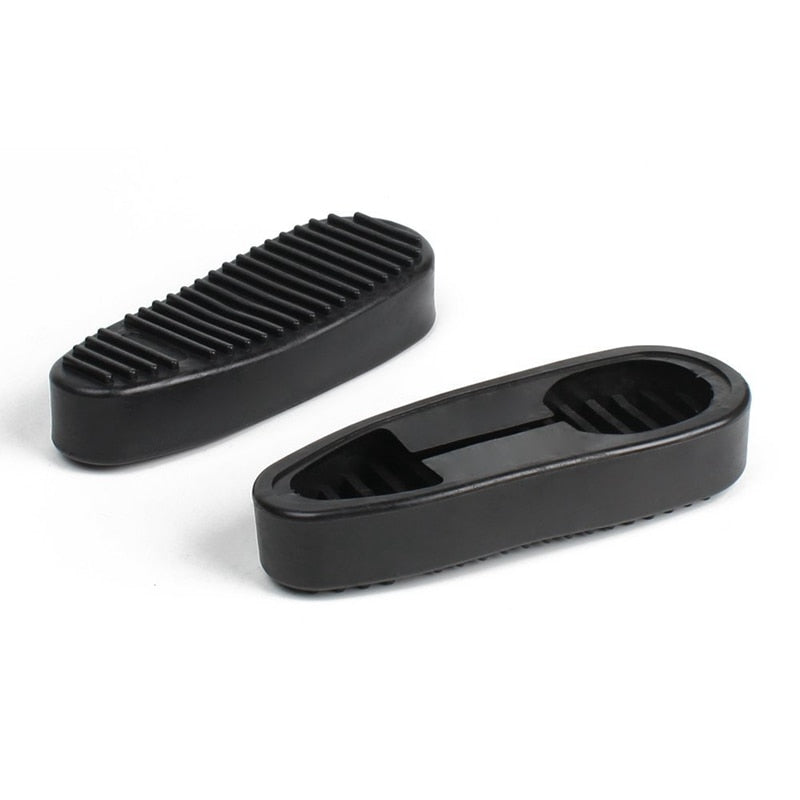 New Rubber Ribbed For AR15/M4 Rifle Shotgun Tactical Pad Stealth Slip Combat Buttpad Anti-slip Stock Buttpad Hunting Accessories - KiwisLove