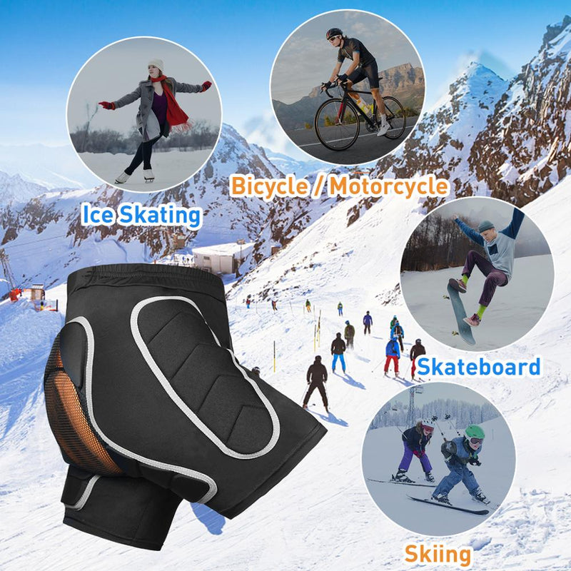 BenKen Ski Protective Padded Shorts 3D EVA Padded Protective Gear - KiwisLove