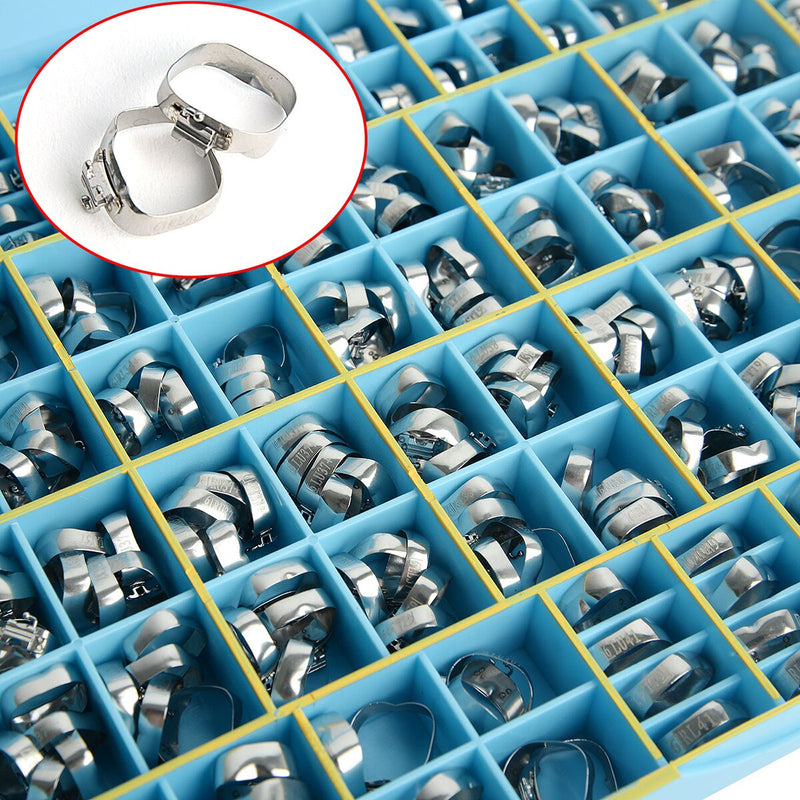 85 Set Total (4 PCS/Set) Dental Orthodontic 1st Molar Bands M Series Prewelded With Convertible Roth Tubes Roth.022 - KiwisLove