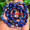 Natural Lapis Lazuli Stone Faceted Column Round Irregular Spacer Beads For Jewelry Making Diy Bracelets Necklace Accessories - KiwisLove