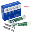100pcs Scalpel Blades  Dental medical Surgical Scalpel Blades Sterilized - KiwisLove