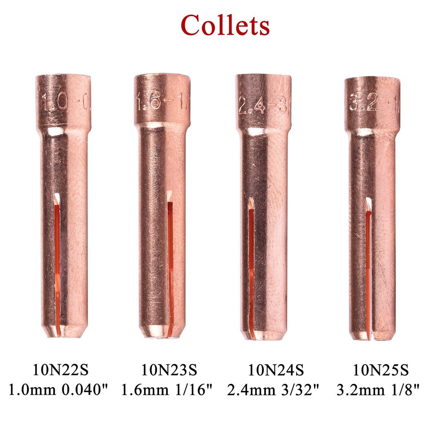 23Pcs TIG Welding Torch Stubby Gas Lens For WP17 WP18 WP26 TIG Back Cap Collet Bodies Kit High Temperature Glass Cup Accessories - KiwisLove