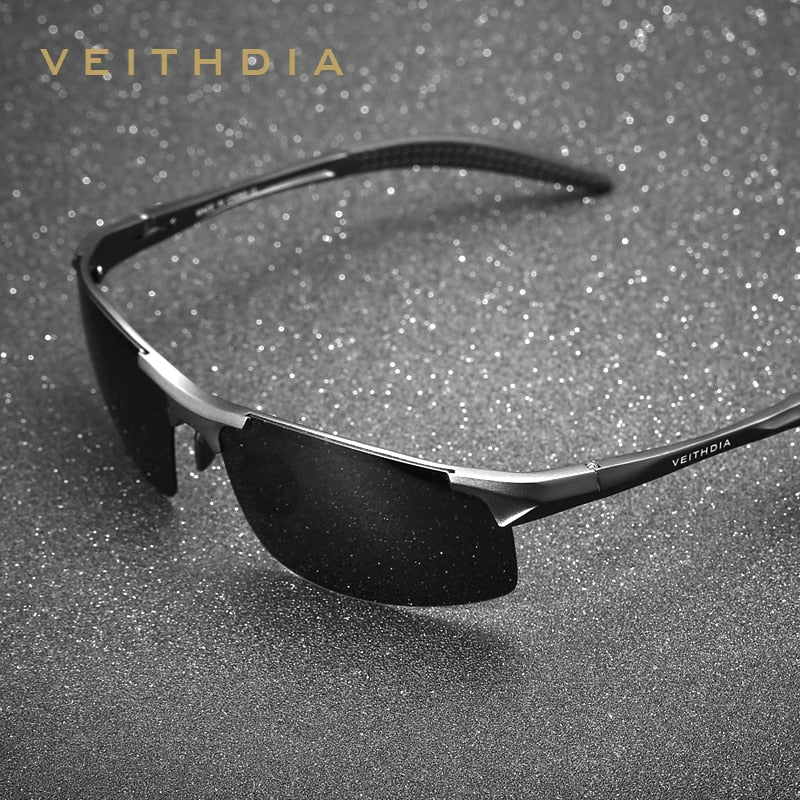 VEITHDIA Men Sunglasses Brand Designer Aluminum Polarized UV400 Lens Sports Driving Outdoor Sun Glasses Eyewear For Male 6518 - KiwisLove