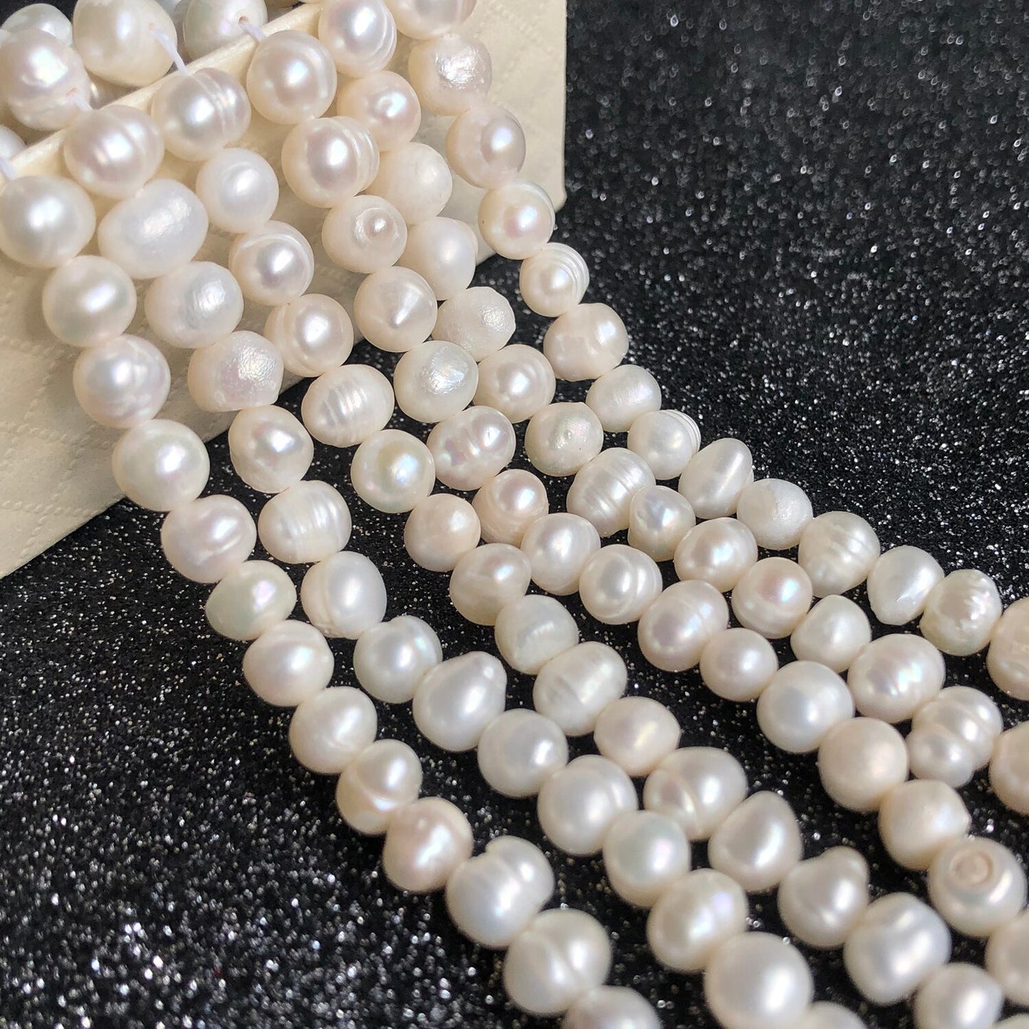 Real Natural Freshwater Pearl Irregular Cultured Small Pearls Punch Beads For Jewelry Making Diy Women&#39;s Necklace Bracelet - KiwisLove
