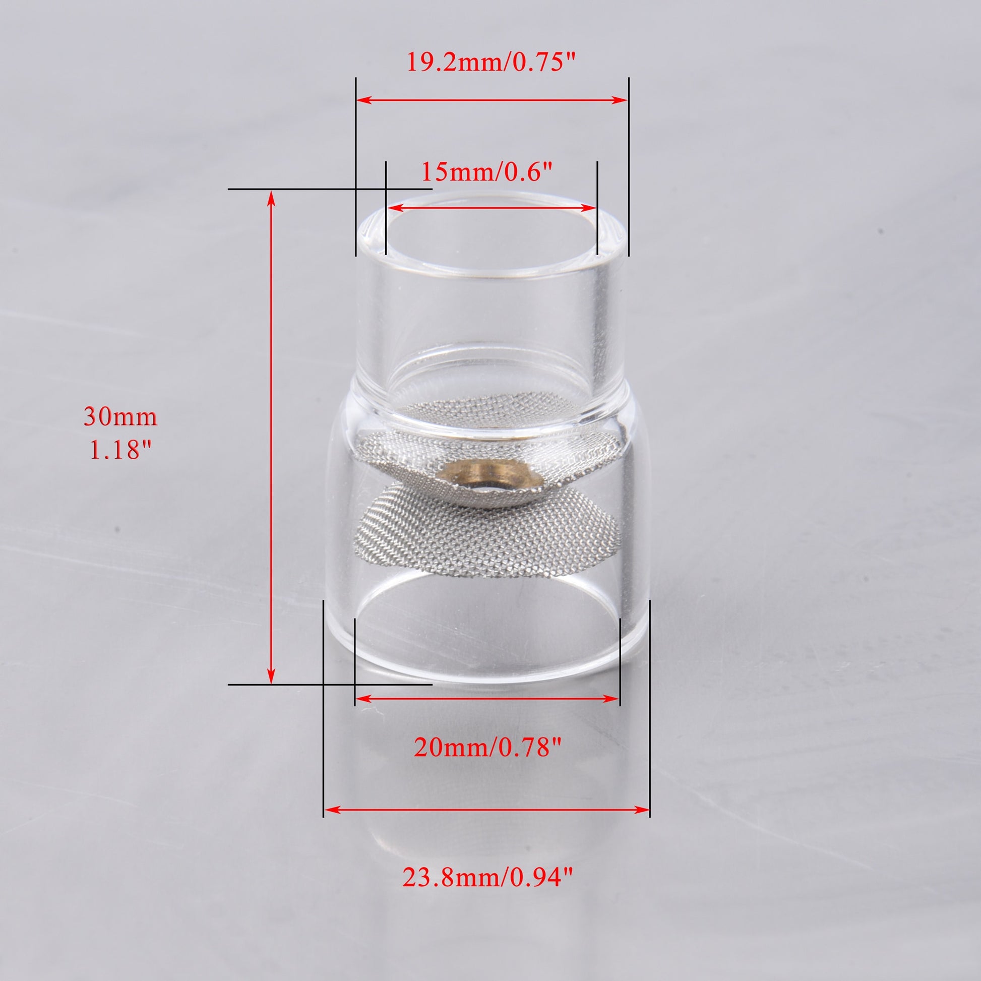 12pcs TIG Welding  #12 High Temperature Glass Cup Kit Torches WP17 18 26 Stubby Collets Body Gas Lens Sets - KiwisLove