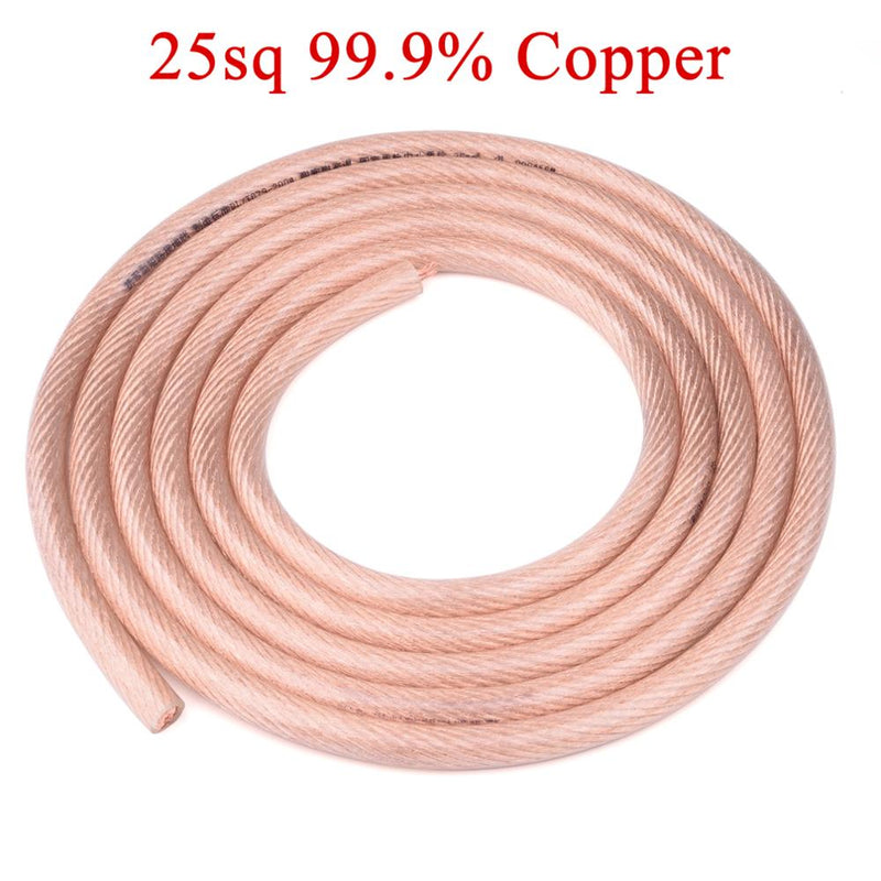 25 Square,sqmm Cable Wire Copper Standard For Spot Welding Machine Secondary Winding Soft Cable, Ground Earthing Cable Wire - KiwisLove