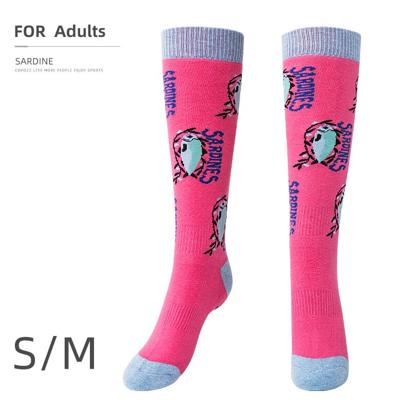 COPOZZ Thick Ski Socks Cotton Sports Snowboard Cycling Skiing Soccer Socks Men Women Child Absorption High Elastic Thermosocks - KiwisLove