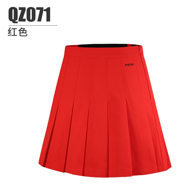 PGM Women Golf Skirts Autumn Women&#39;S Casual Pleated Skirt Athletic Sports Short Skorts Ladies Girl Anti-Exposure QZ071 - KiwisLove