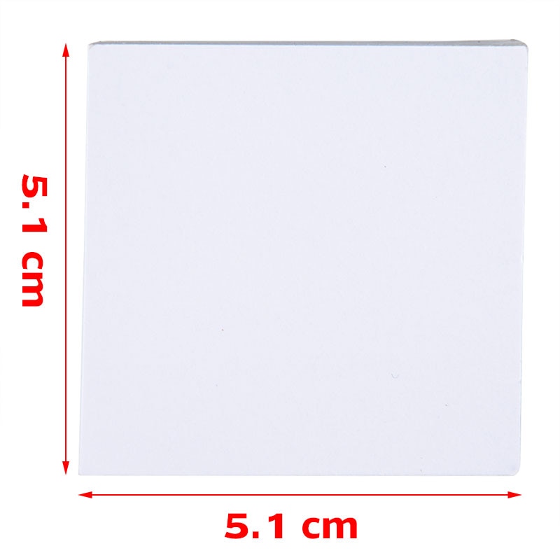 50 Sheets 51x51 Dental Thickening White Cementing Mixing Paper Disposable - KiwisLove