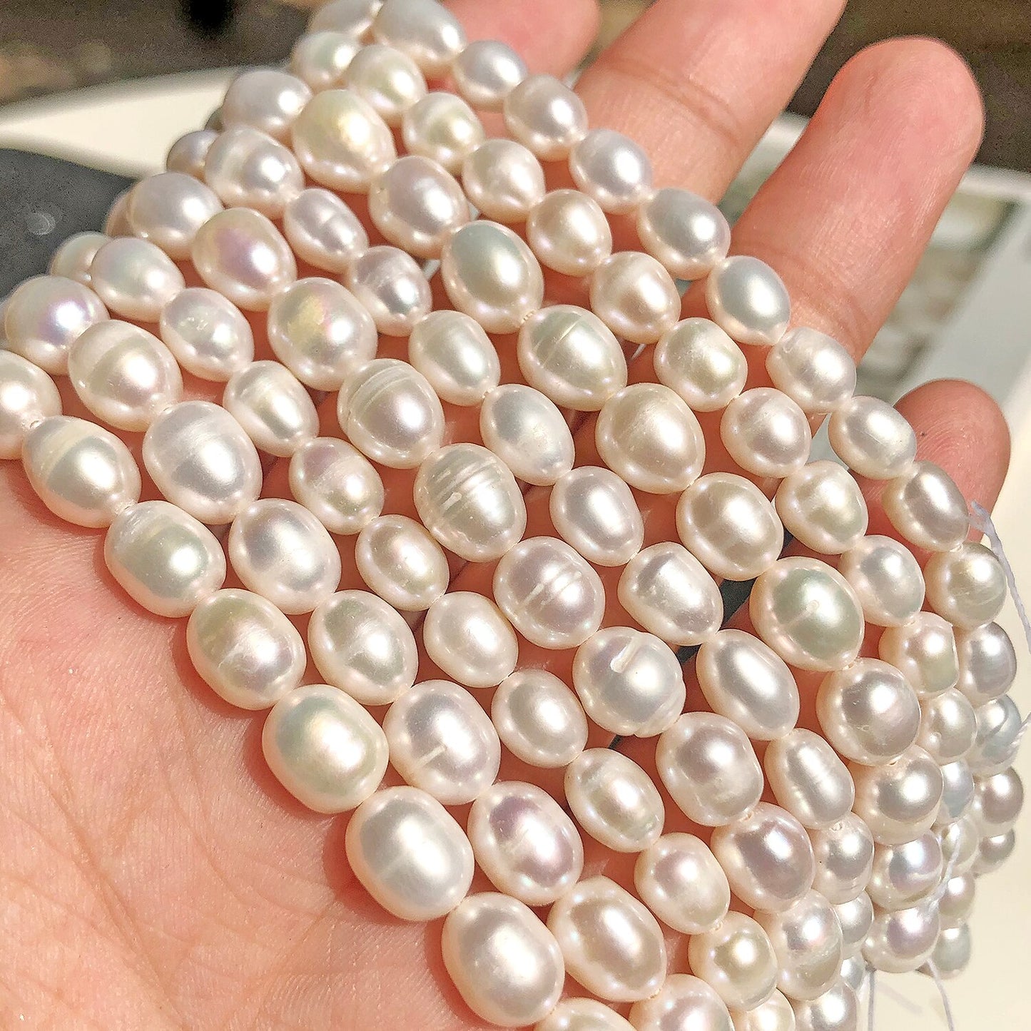 Real Natural Freshwater Pearl Irregular Cultured Small Pearls Punch Beads For Jewelry Making Diy Women&#39;s Necklace Bracelet - KiwisLove