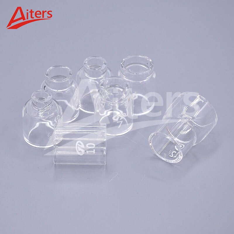 TIG 68PCS Accessories Collets Body Stubby Gas Lens Back Cup Alumina Nozzle Cups and Pyrex Glass Cup Gasket for WP17/18/26 - KiwisLove