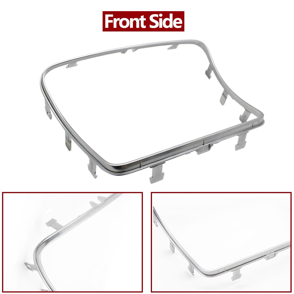 Car Water Cup Holder Chrome Plating Strip Trim Ring For Mercedes BENZ C W205 C200 250 300 400 GLC W253 GLC200 300 2014-2021 - KiwisLove