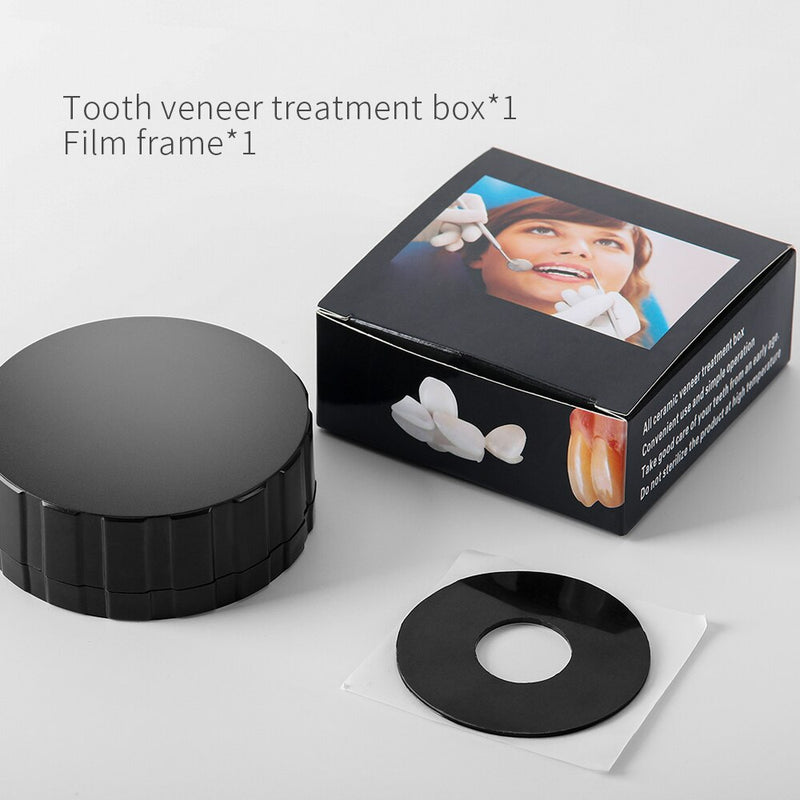 Azdent Dental Veneer Pretreatment Patch Tooth Box All Ceramic Denture Storage Portable Arrangement Cleaning - KiwisLove