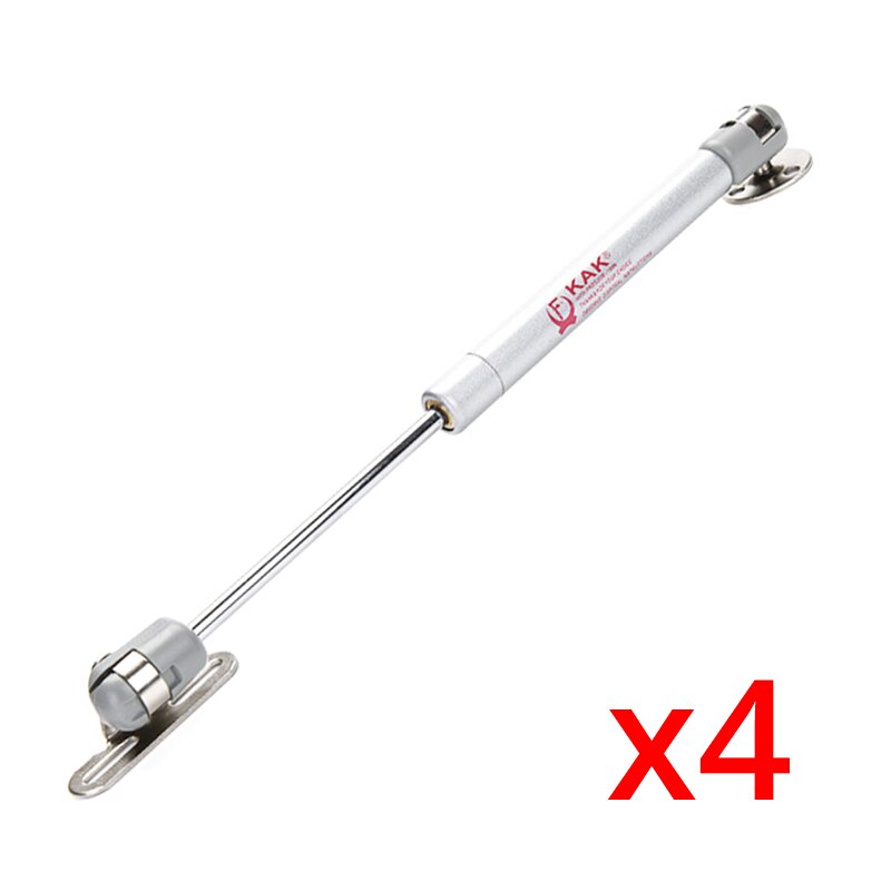 KAK 4PCS 100N 10kg Copper Force Door Lift Support Gas Hydraulic Spring Hinge Cabinet Door Kitchen Cupboard Hinges for Furniture - KiwisLove