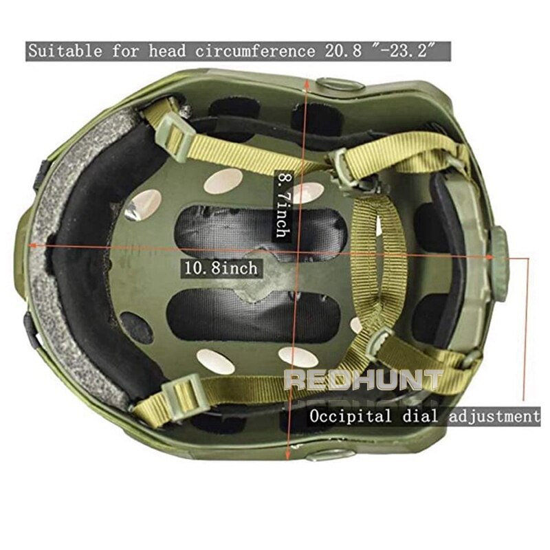 Paintball Fast Helmet Hunting Tactical Half Face Mask for Shooting Airsoft Mesh Breathable Eye Protective Mask - KiwisLove