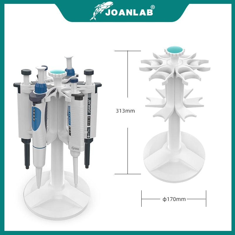 JOANLAB Official Store Laboratory Pipette Rack Trapezoid Pipette Stander And Round Pipette Holder For Placing Adjustable Pipette - KiwisLove